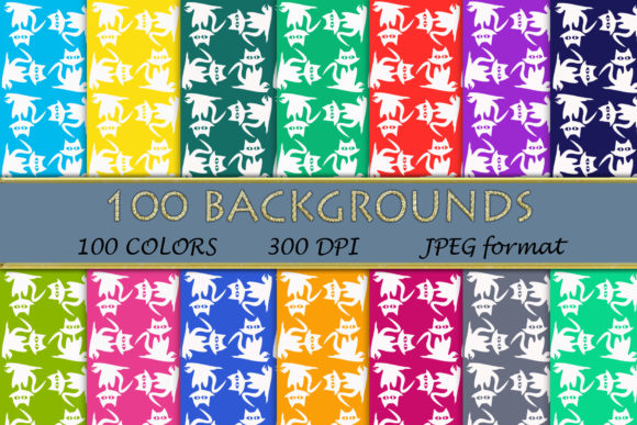 100 Halloween Cat Pattern Digital Papers: A Comprehensive Guide for Designers and Creators