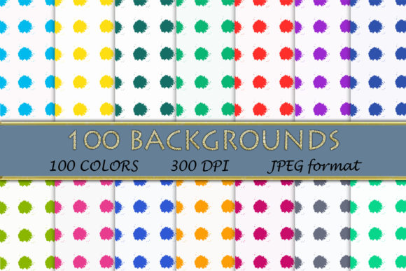 100 Polka Dots Pattern Digital Papers-03: A Strategic Tool for Creative and Professional Projects