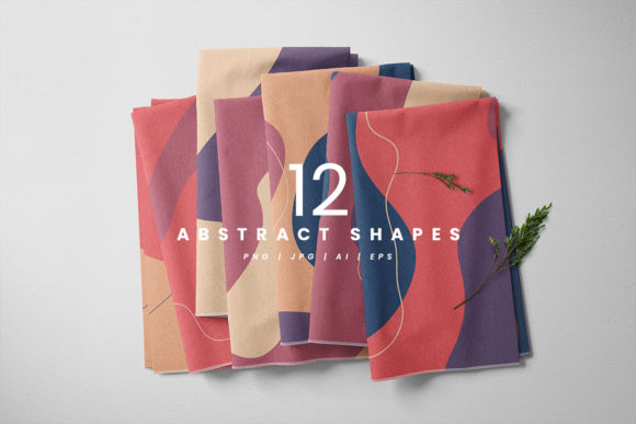12 Abstract Shapes and Introducing 12 Abstract Color Collection