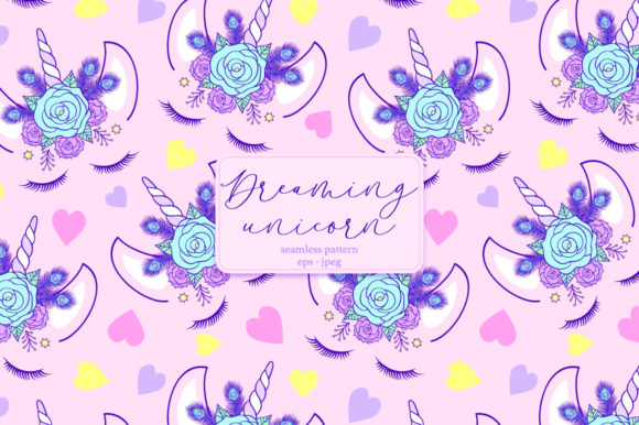 Dreaming Unicorn: A Versatile Design Resource for Creative Projects