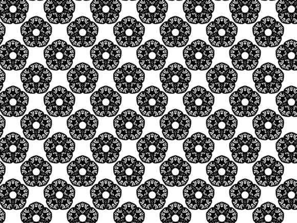 Fractal Pattern Flower Round Collection: A Beautiful Fusion of Nature and Design