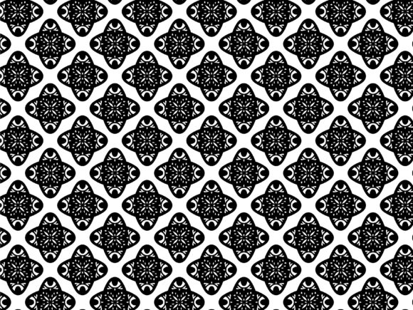 Fractal Pattern Oval Design Collection
