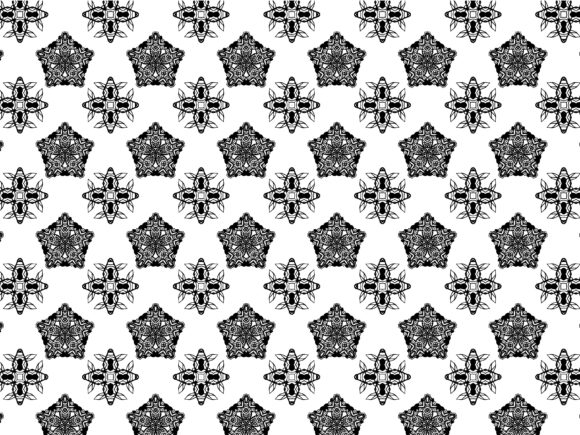 Fractal Pattern Pentagon Plus: A Versatile Design Resource for Creatives and Professionals