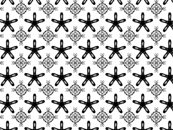 Fractal Pattern Star Circle: A Versatile Design Element for Creative Applications