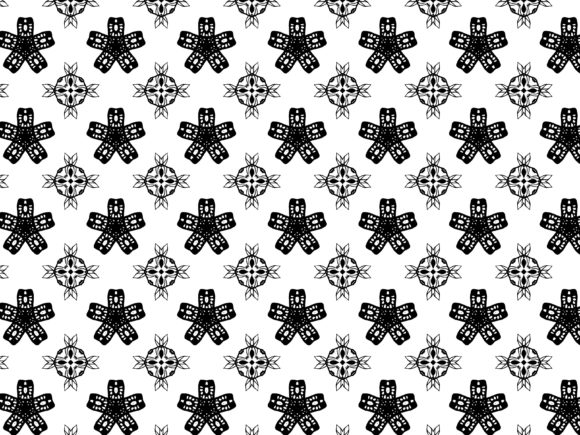 Fractal Pattern Star Tribal Arrow: A Modern Design Element for Creative and Commercial Use