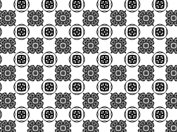 Fractal Pattern Tribal Circle Abstract: A Versatile Design Element for Modern Applications