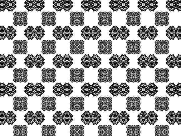 Fractal Pattern Tribal Twin: A Modern Design Element for Creative and Commercial Applications