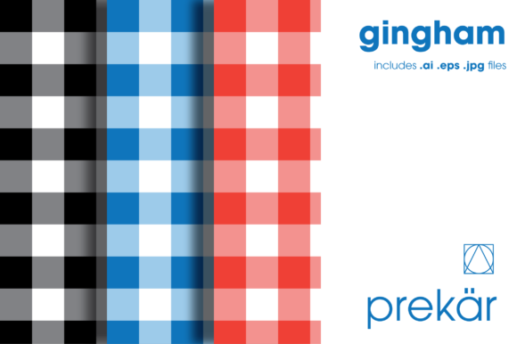Gingham Three Pack: A Versatile Design Solution for Creative Projects
