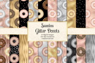 Glitter Donut Digital Paper: A Creative Resource for Designers and Enthusiasts