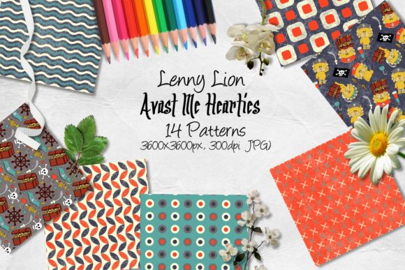 Lenny Lion Avast Me Hearties CU Paper: A Buccaneer’s Guide to Creative Expression