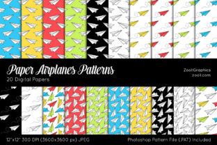 Paper Airplanes Patterns