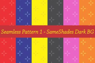 Seamless Pattern 1 - SameShades DarkBG: A Versatile Design Tool for Modern Creatives