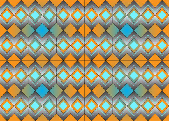 Seamless Pattern Geometric Blue: A Versatile Design Element for Modern Creativity