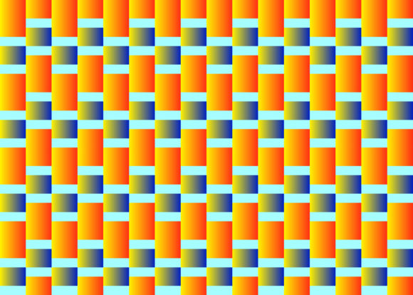 Seamless Pattern Orange Square